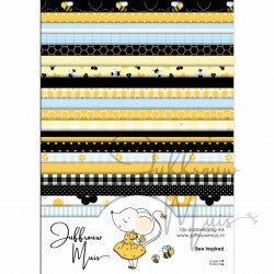 Juffrouw Muis: Cardstock - Bee inspired