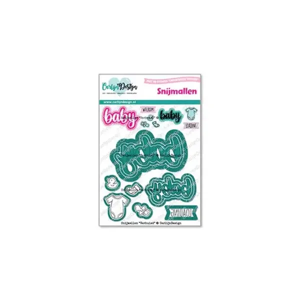 CarlijnDesign - CDSN-0310 - Snijmallen Baby baby