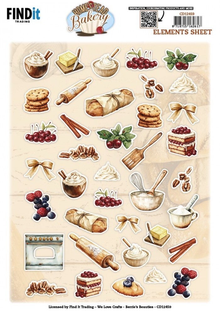 Berries Beauties - CD12459 - Homestead Bakery - Small Elements
