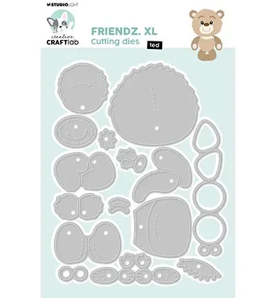 Creative Craftlab snijmal -  CCL-FR-CD815 friendz XL – Ted