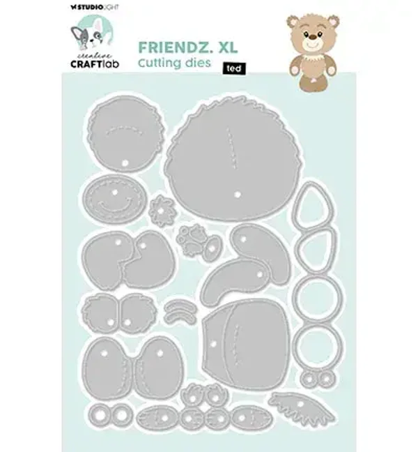 Creative Craftlab snijmal -  CCL-FR-CD815 friendz XL – Ted