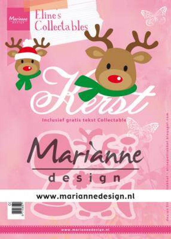 COL1476 - MarianneDesign - Eline's Kerst rendier