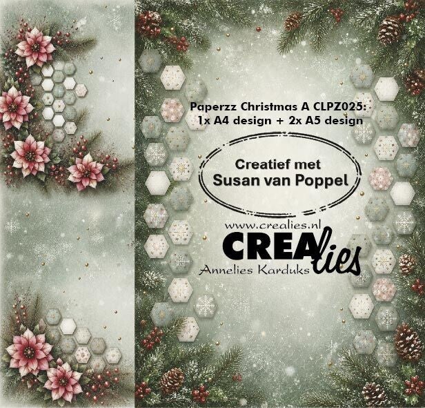 CLPZ025 - Designpapier Kerst A