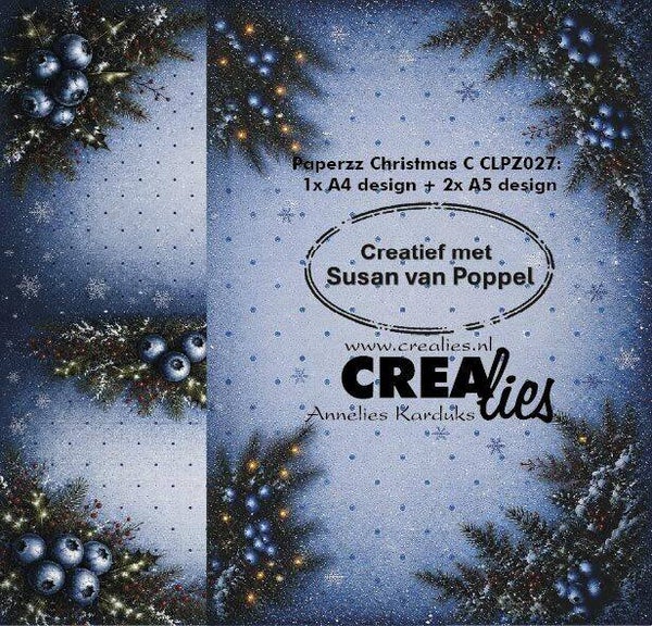 CLPZ027 - A4 Designpapier Kerst C
