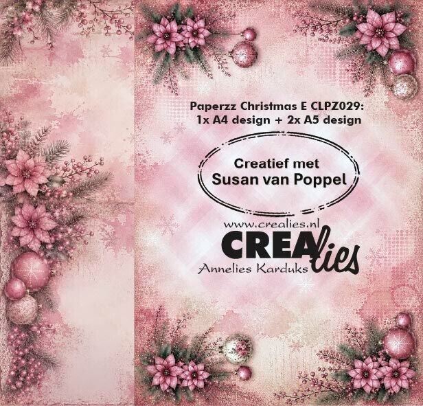 CLPZ029 - A4 Designpapier Kerst E