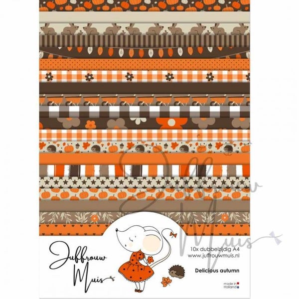 Juffrouw Muis ; Cardstock - Delicious autumn
