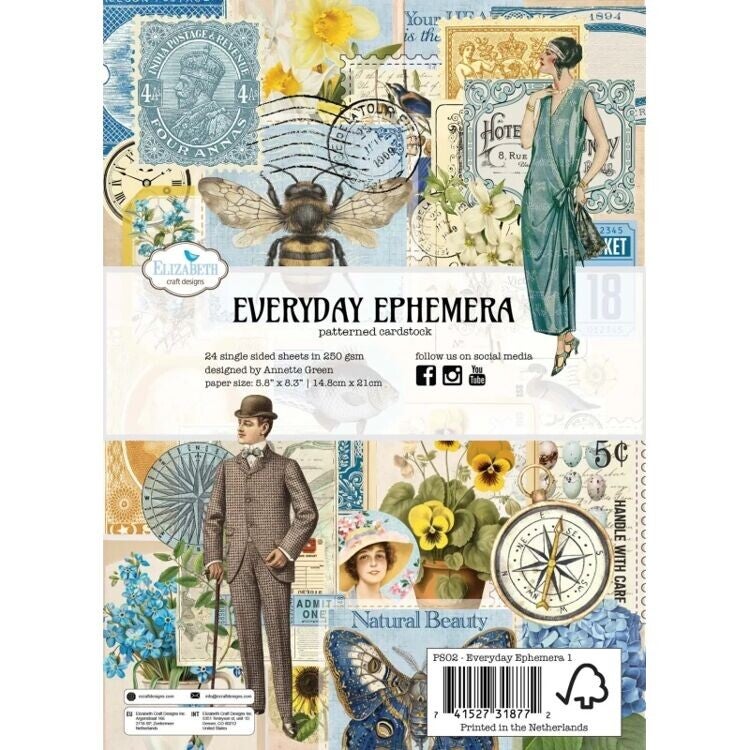 ECD-PS02 - Elizabeth Craft Design - Delightful Discovery - Everyday Ephemera