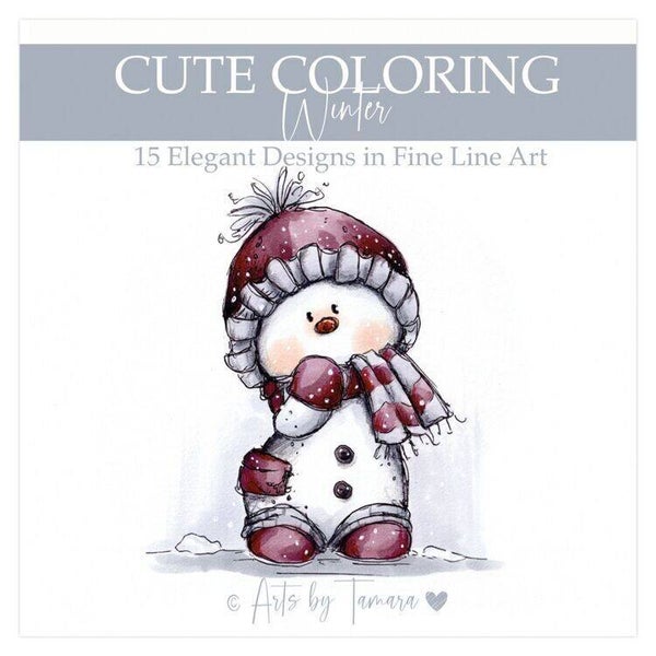 ABT-CC-002 - Find It - Arts by Tamara - Cute Coloring - Winter