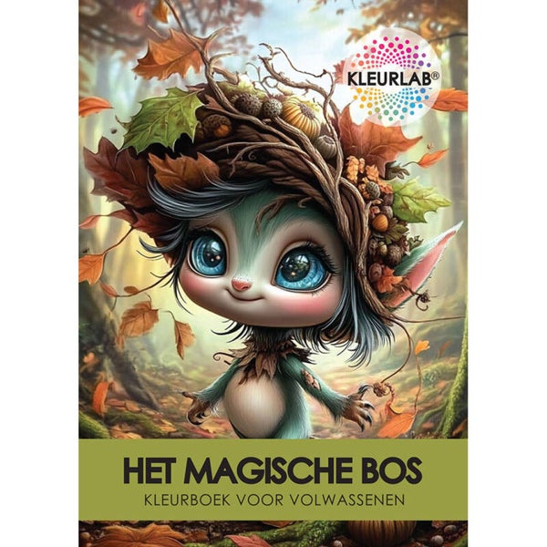 Kleurlab - Het Magische Bos | Kleurboek voor Volwassenen