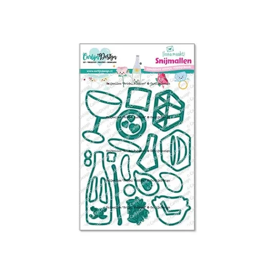 CarlijnDesign - CDSN-0294 - Snijmallen Bridal Buddies CDSN-0294
