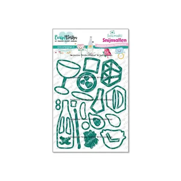 CarlijnDesign - CDSN-0294 - Snijmallen Bridal Buddies CDSN-0294