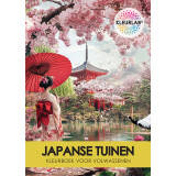 Kleurlab - Japanse Tuinen | Kleurboek voor Volwassenen