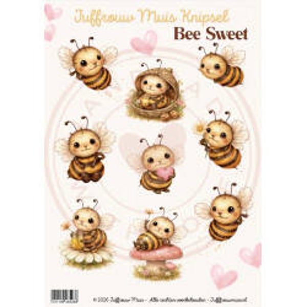 Juffrouw Muis Knipsel - Bee Sweet