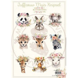 Juffrouw Muis A4 Knipsel - Bloombuddies