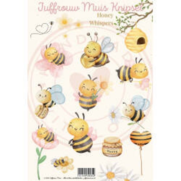 Juffrouw Muis Knipsel - Honey Whispers
