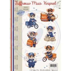 Juffrouw Muis Knipsel - Postes Pays Bas
