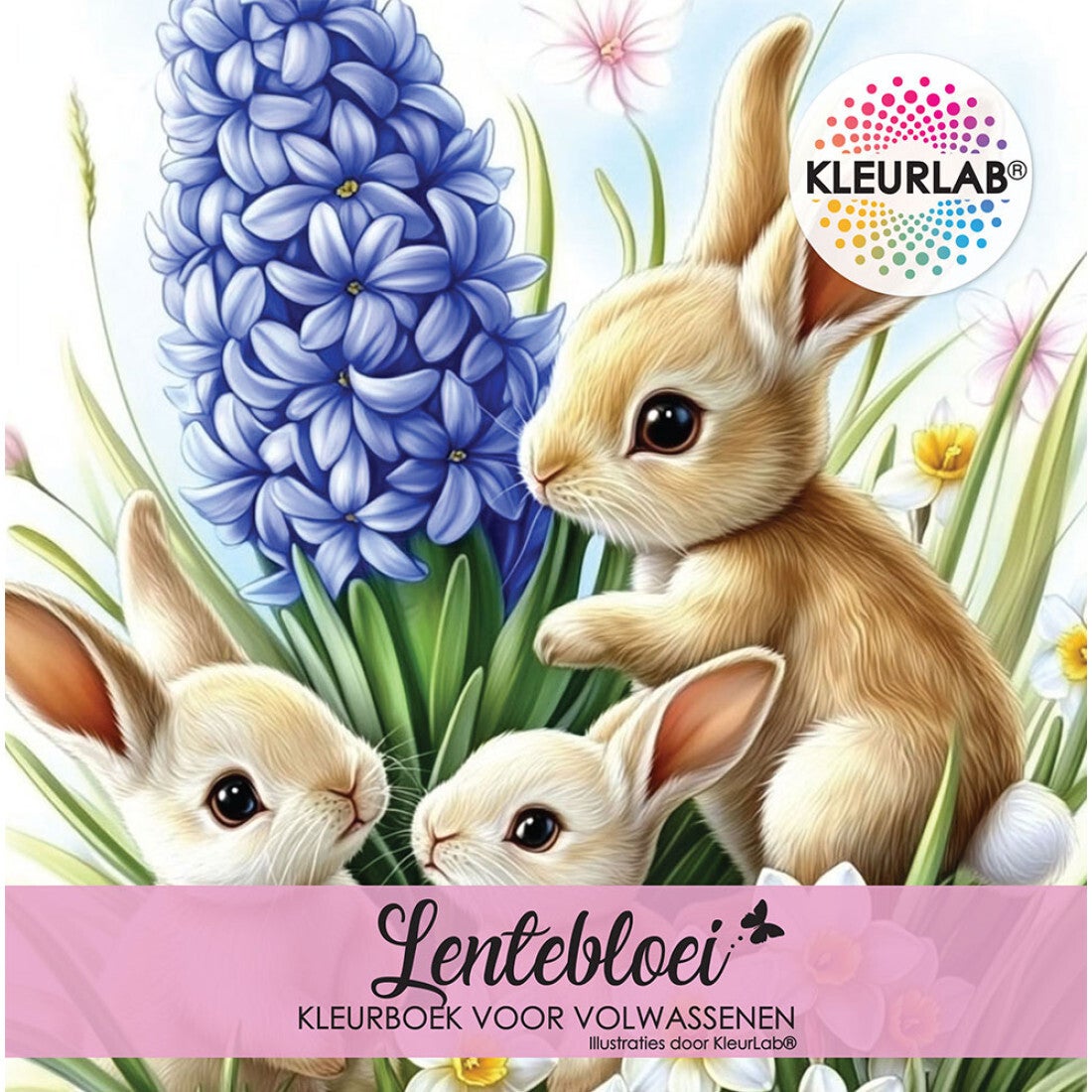 Kleurlab - Lentebloei | Kleurboek voor Volwassenen