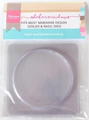 LR0025 - MarianneDesign - Shaker windows - Circles 75 mm