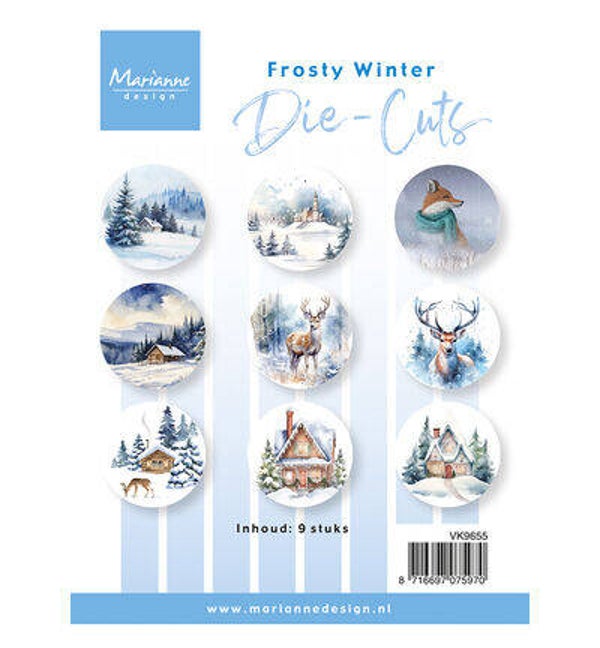 VK9655 - Marianne Design - Die-Cuts - Frosty Winter