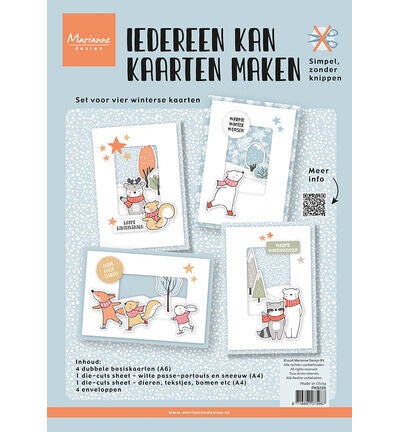 PK9228 - Marianne Design - DIY Set - Iedereen kan kaarten maken