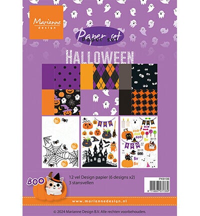 PK9198 - Marianne Design - Paper Set - Halloween
