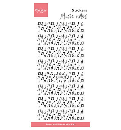CA3235 - Marianne Design - Stickers – Music Notes