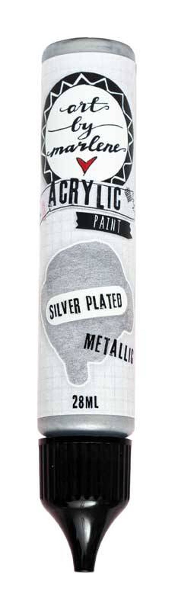 Studio Light: ABM - Special Effect Paint - Silver Plated Metallic Essentials nr.42