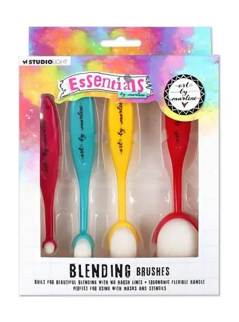 ABM-ES-BBRU13 - Blending brushes 4 stuks - ABM essentials nr. 13