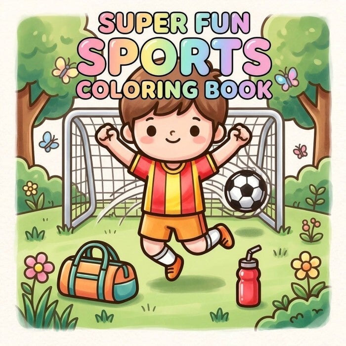 FITCCB10006 - Findit Color - Coloring Book - Ultimate Sports