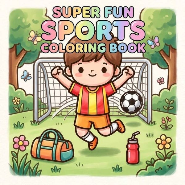 FITCCB10006 - Findit Color - Coloring Book - Ultimate Sports