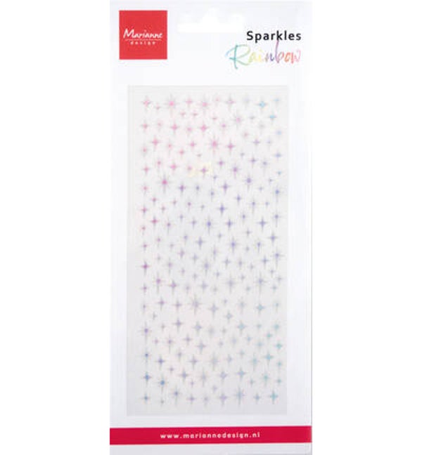CA3231 - MarianneDesign Sparkles, Rainbow (stickers)