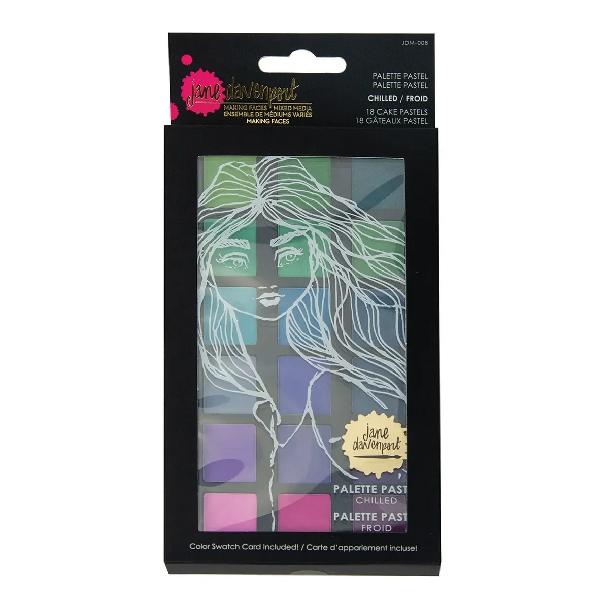 JDM-008 - Jane Davenport Palette pastel set - Chilled