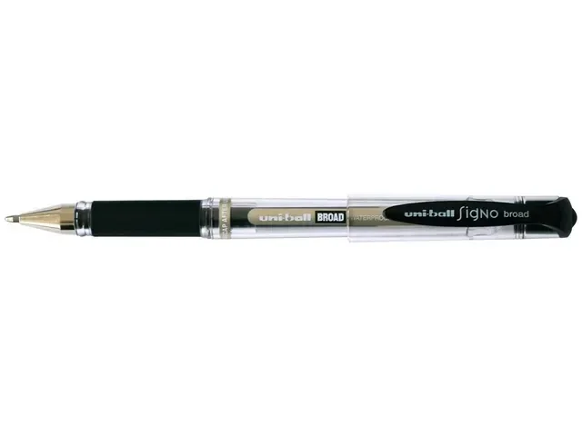 Uni-ball Uniball Roller Signo Broad, 0.65 mm, Zwart
