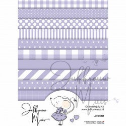 Juffrouw Muis: Tiny Cardstock - A5 - Lavendel