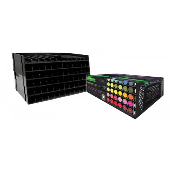 Crafters Companion - Spectrum Noir - Universal BLACK Pen Trays - 6 Trays