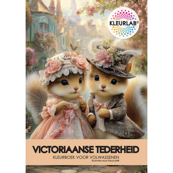 Kleurlab - Victoriaanse Tederheid | Kleurboek voor Volwassenen