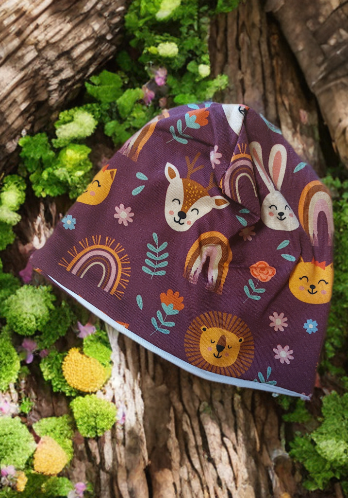 Bunte Tiere Beanie