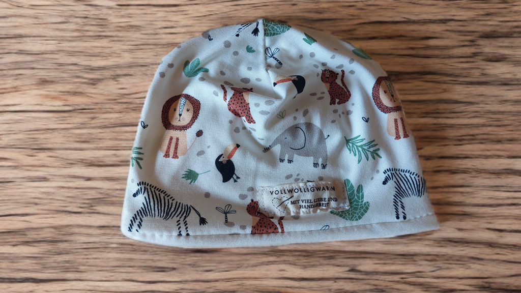 Bunte Tiere Beanie