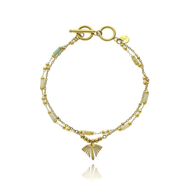 Prachtige Armband met Natuurlijke Edelstenen B98705