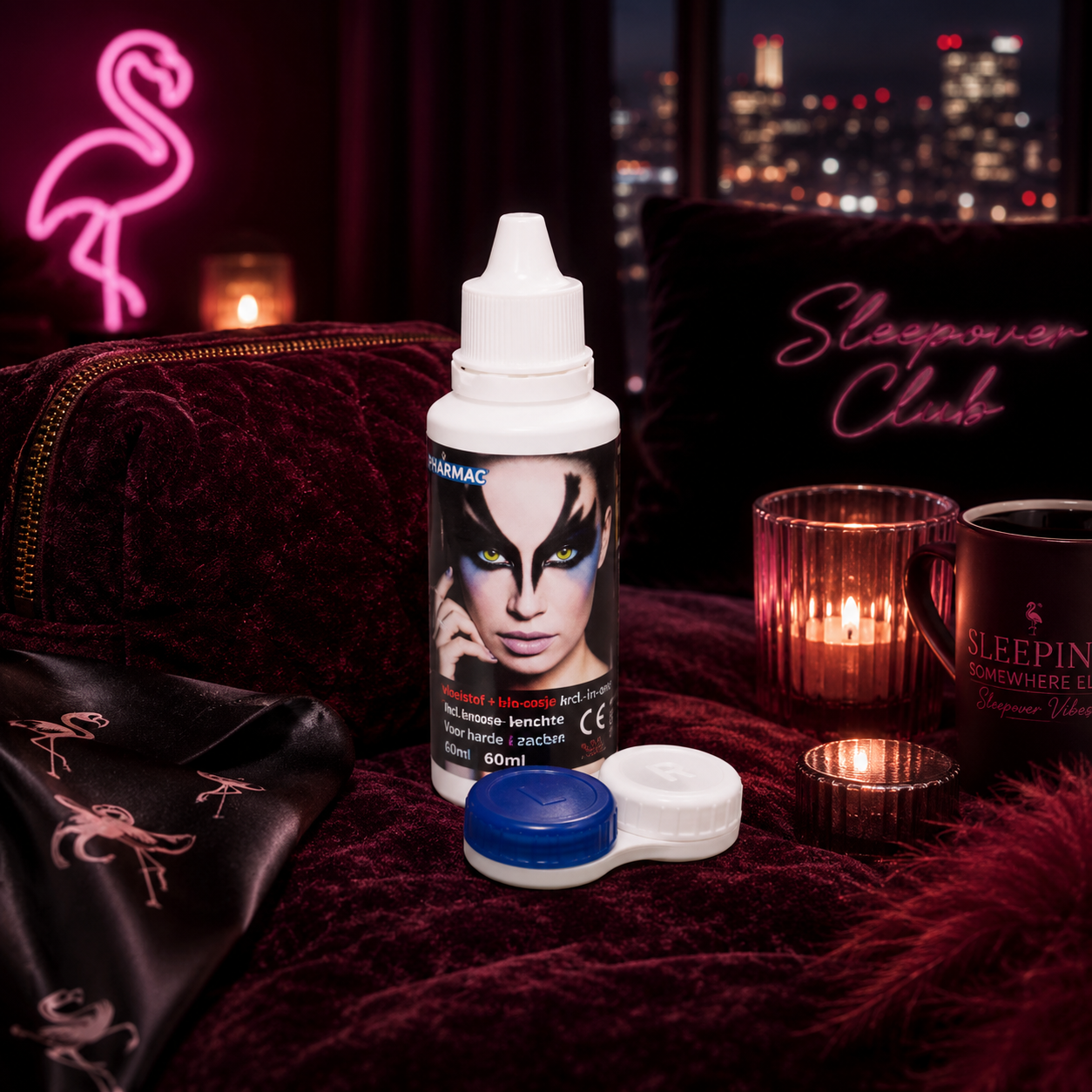 Lenzendoosje + lenzenvloeistof 60ml