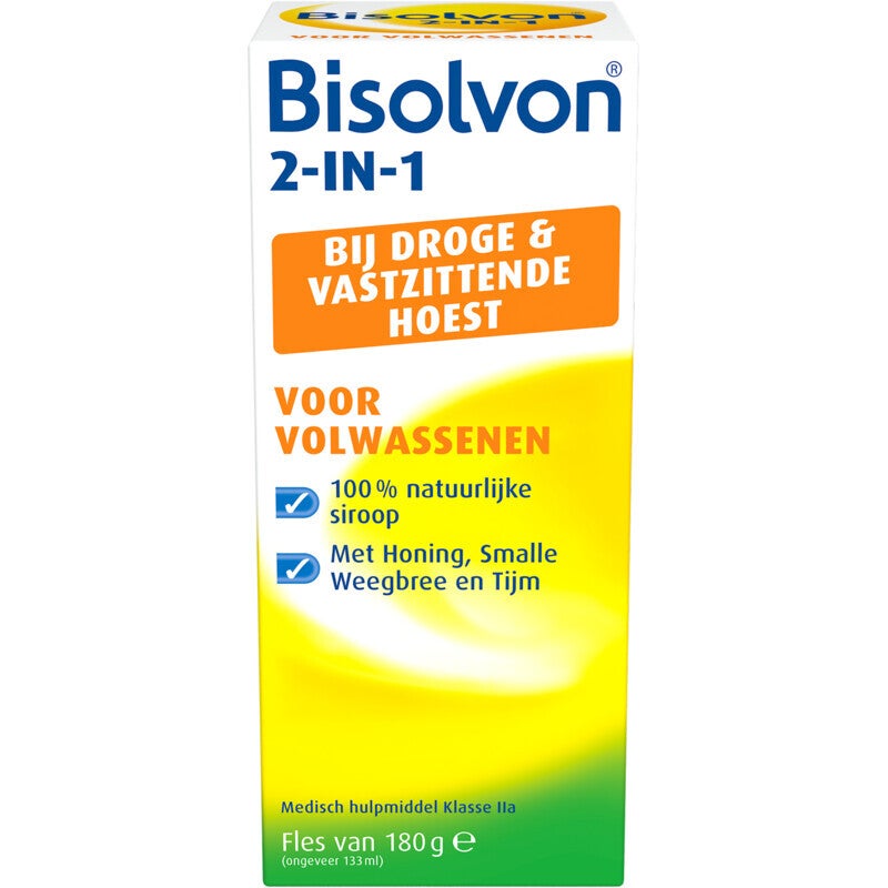 Bisolvon 2-1 hoestdrank 133ml