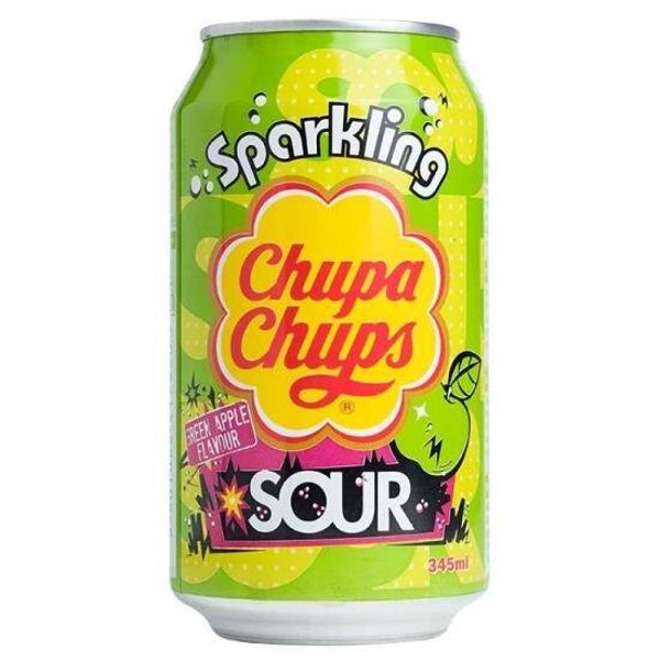 Chupa Chups Sour Green Apple 1