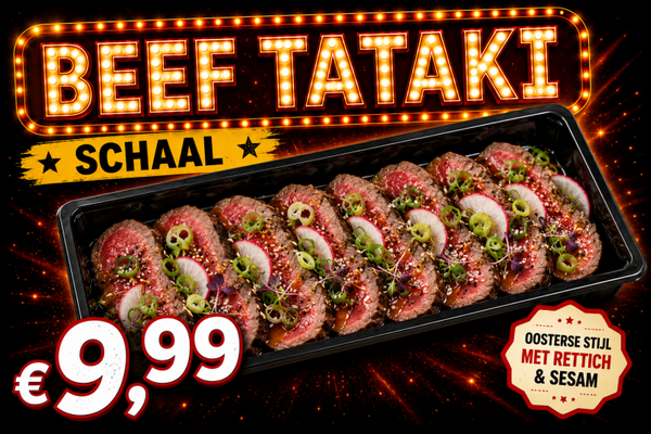 Beef Tataki Schaal