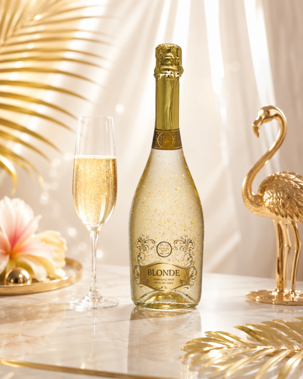 blonde sparkling gold wijn