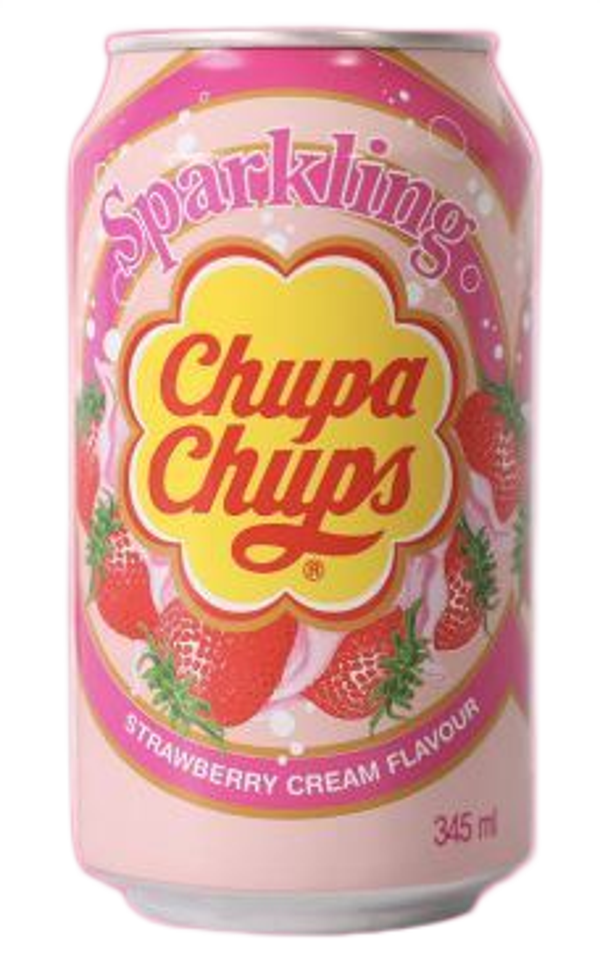 chupa chups strawberry cream