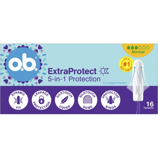 O.B. 5in1 extra protect 16 stuks