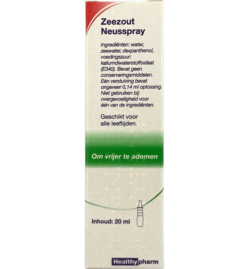 Zeezoutoplossing HTP neusspray 20ml