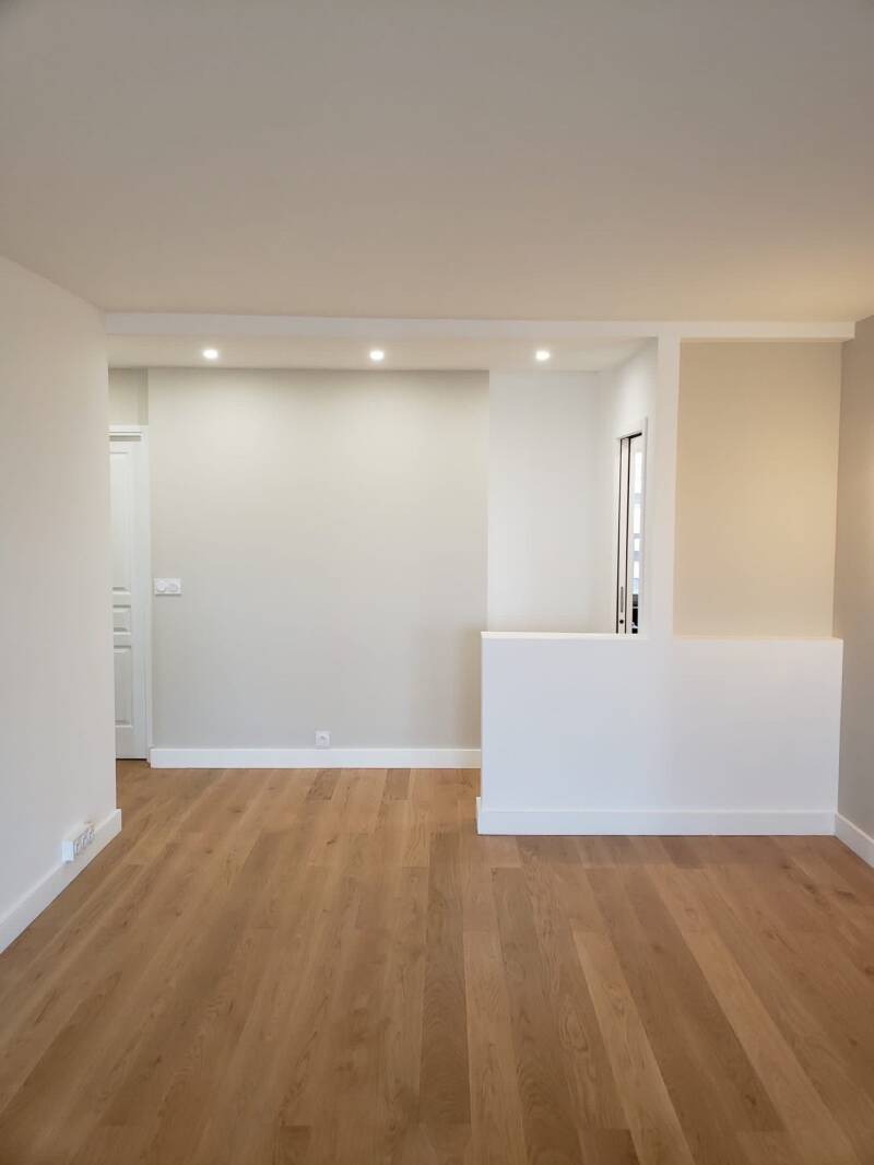 #rénovation #parquet #peinture #enduit