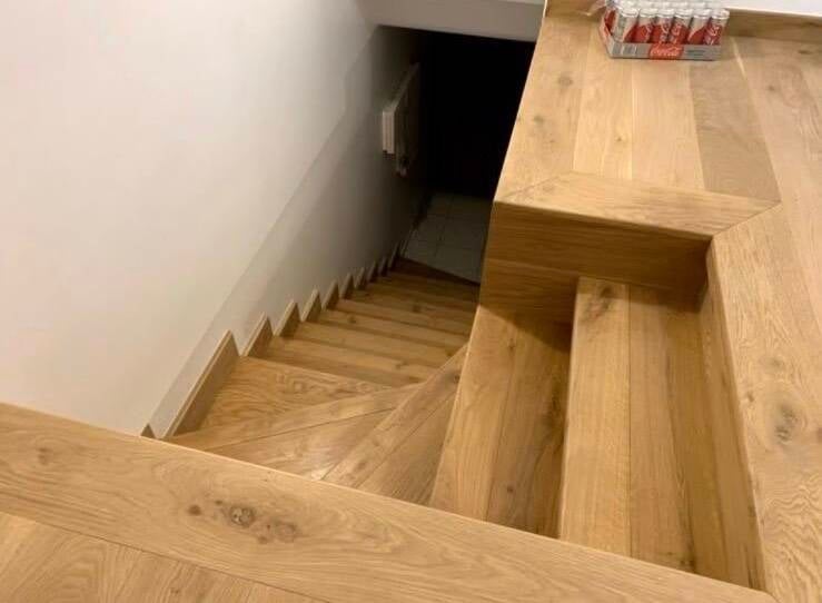 #rénovation #escalier bois #parquet
