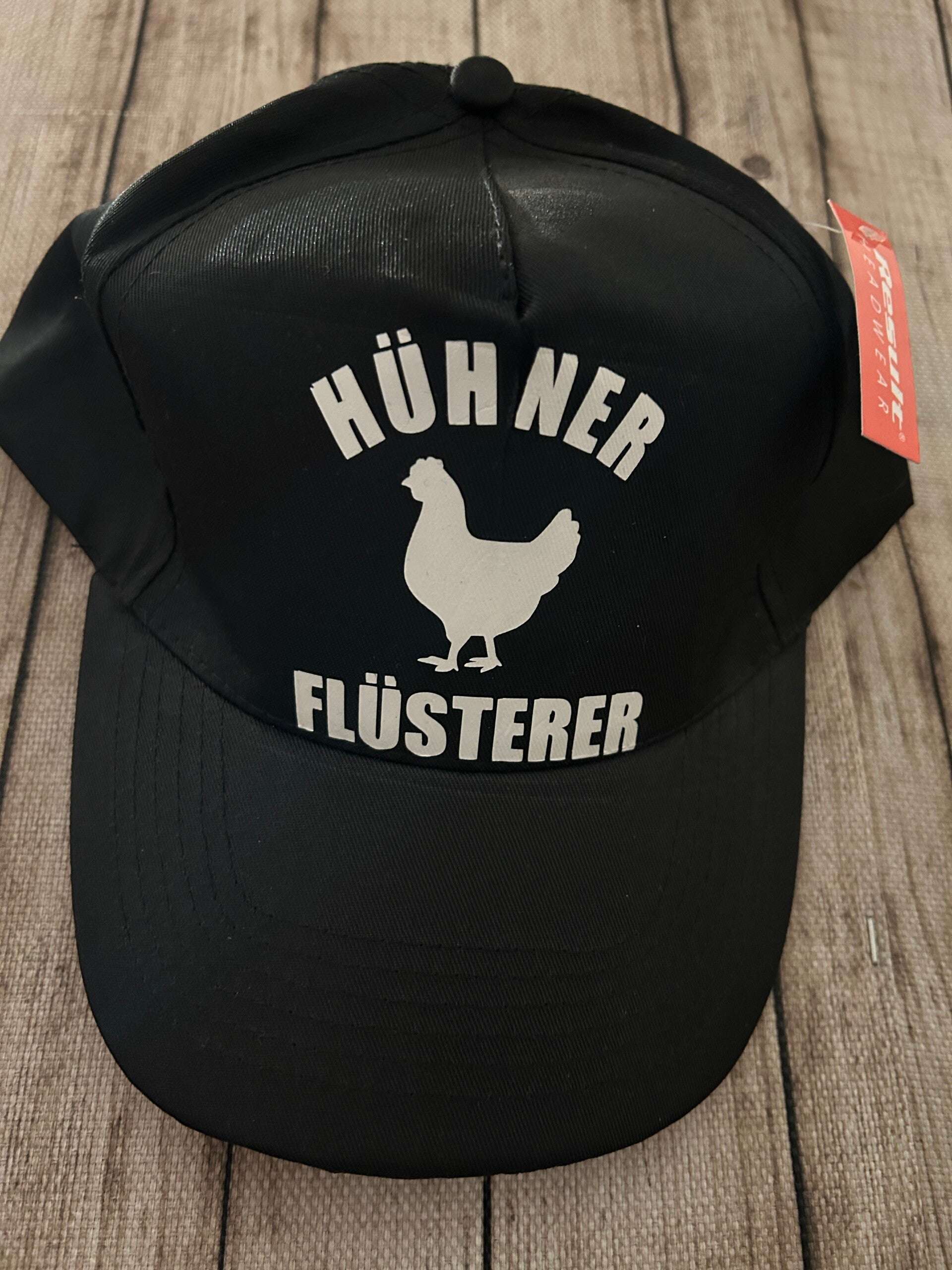 Baseballcap „Hühnerflüsterer“ – Schwarz | Unisex | Angebot